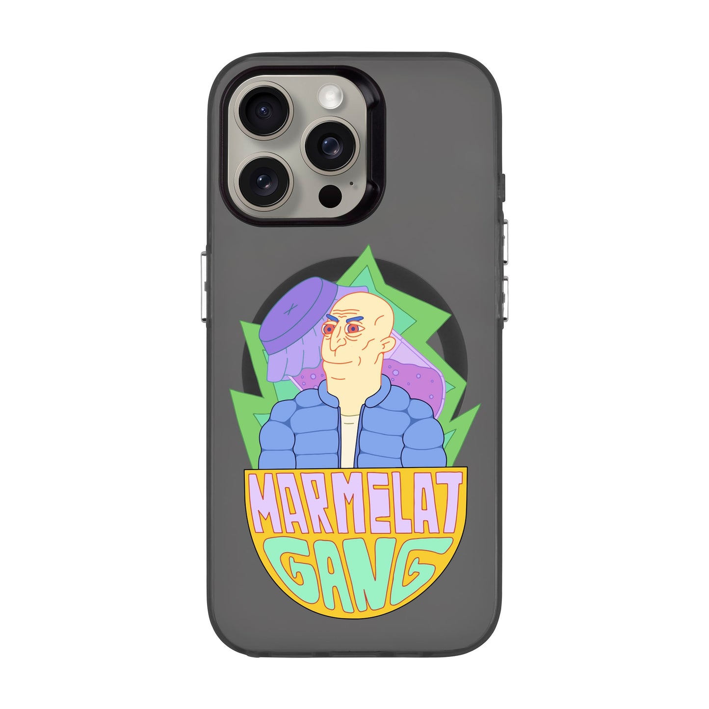 MARMELAT GANG-iPhone 15 Pro Max Hold Kılıf MagSafe Özellikli