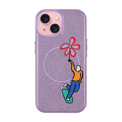 SKATEBOARDER-Radiant Kılıf MagSafe Özellikli - iPhone 15