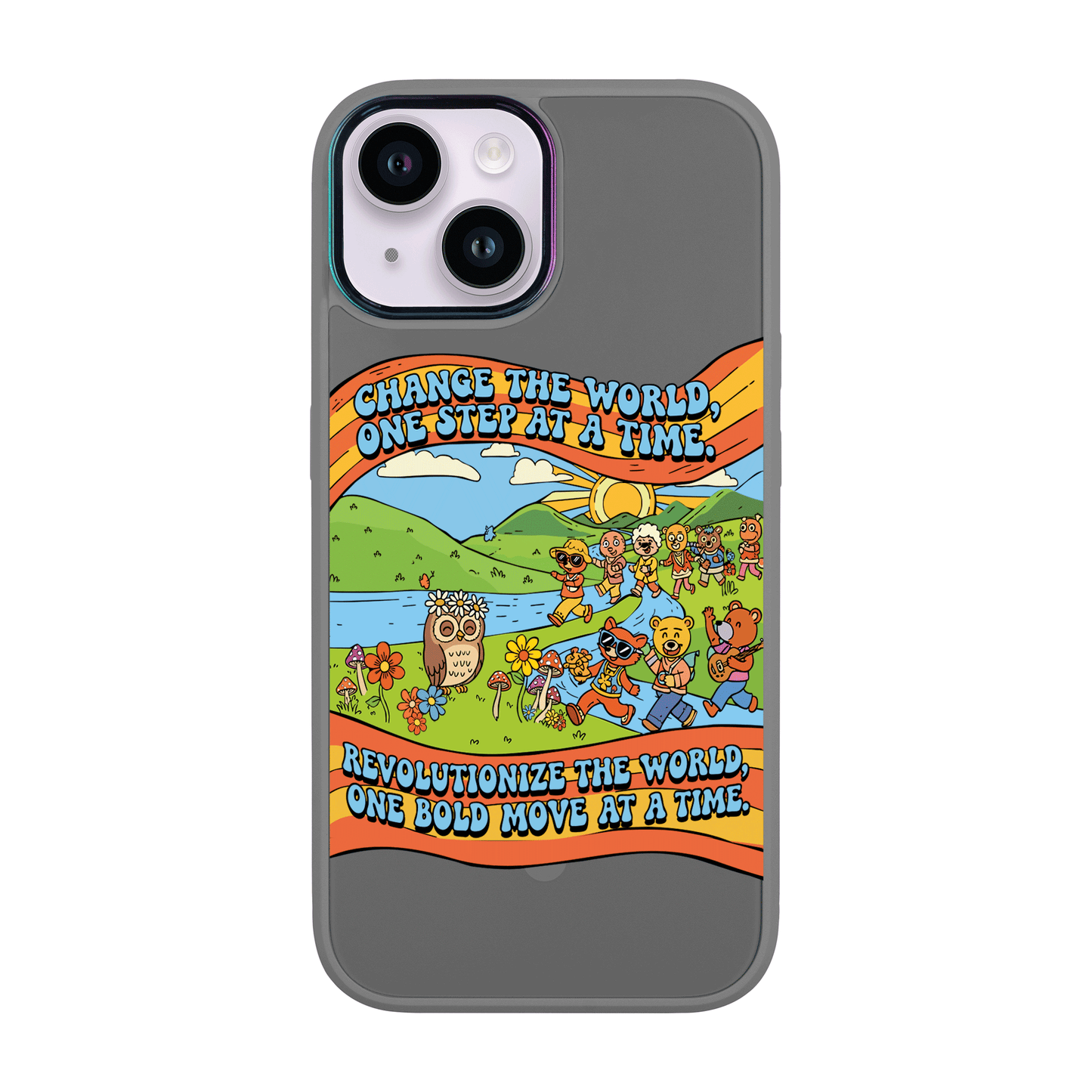 CHANGE THE WORLD-Vigor Kılıf MagSafe Özellikli - iPhone 14