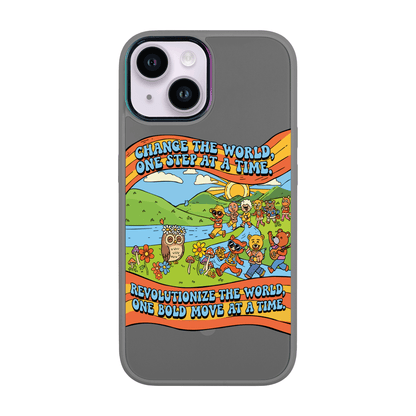 CHANGE THE WORLD-Vigor Kılıf MagSafe Özellikli - iPhone 14