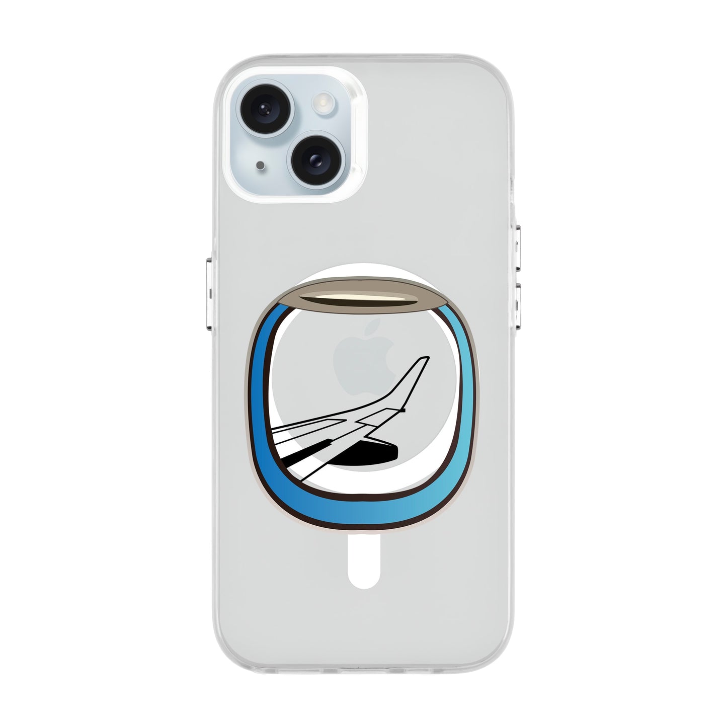 AIRCRAFT WINDOW-Hold Kılıf MagSafe Özellikli - iPhone 15 Plus