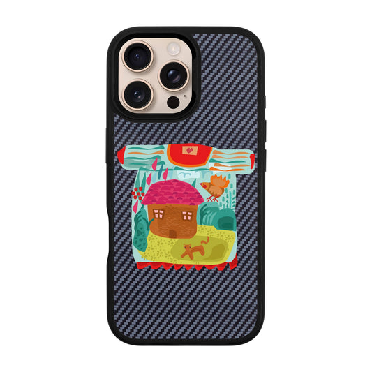 SİHİRLİ KAZAK-iPhone 16 Pro Max Plaid Kılıf MagSafe Özellikli