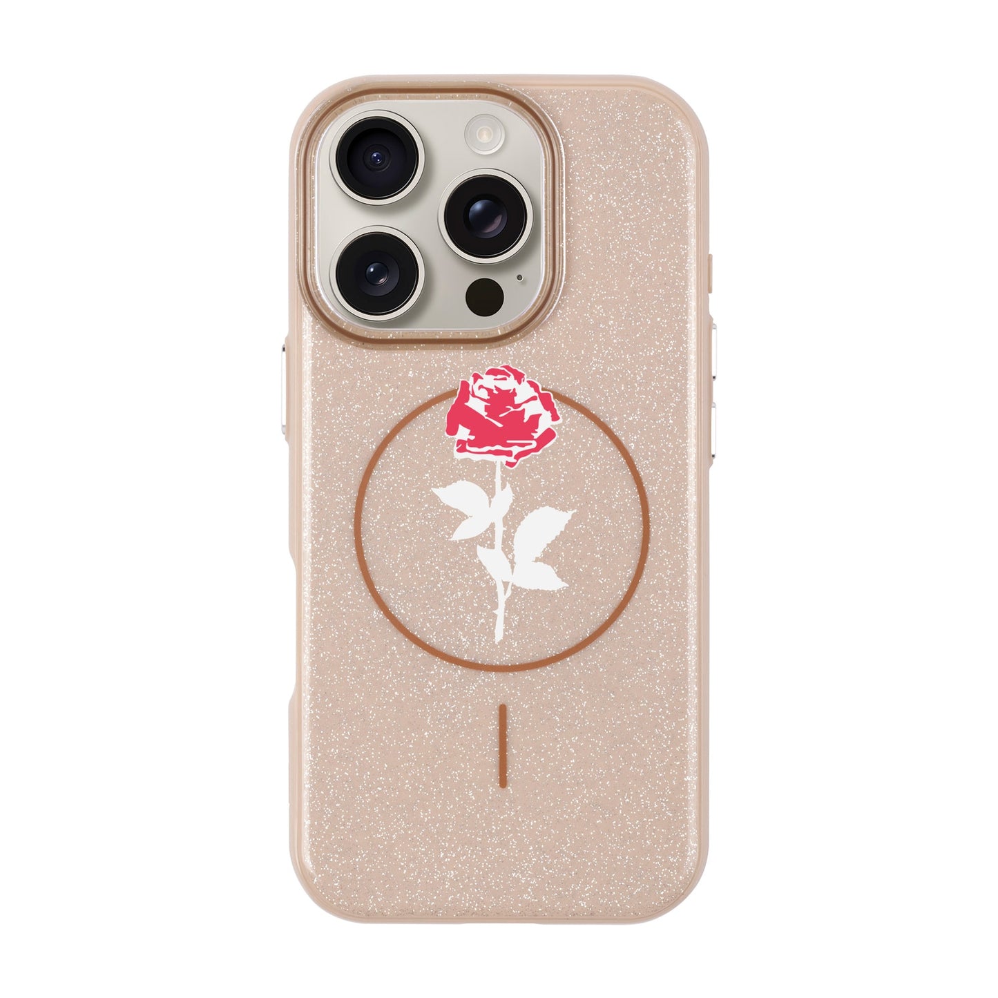 NATUREL ROSE-iPhone 16 Pro Radiant Kılıf MagSafe Özellikli