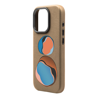LOOKING FOR GEMS-iPhone 16 Pro Max Leather Premium Kılıf MagSafe Özellikli
