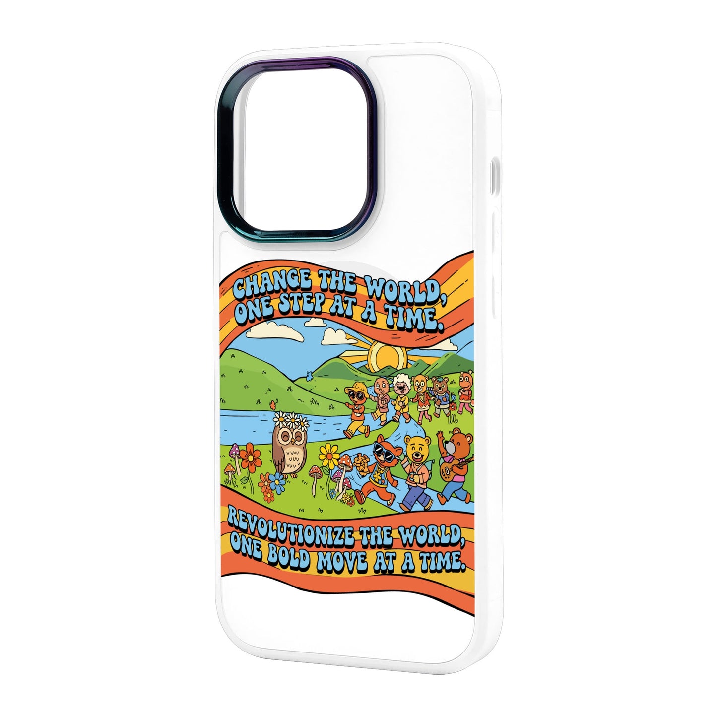 CHANGE THE WORLD-Vigor Kılıf MagSafe Özellikli - iPhone 14