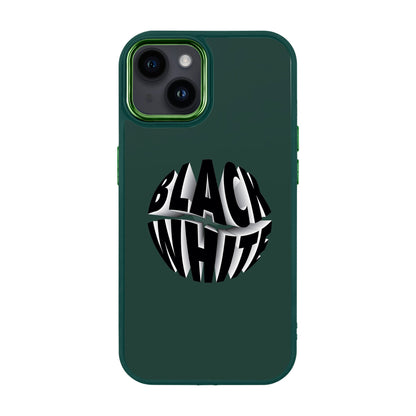 BLACK WHITE-iPhone 14 Plus Proof Kılıf