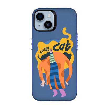 CRAZY CAT-iPhone 14 Hold Kılıf MagSafe Özellikli
