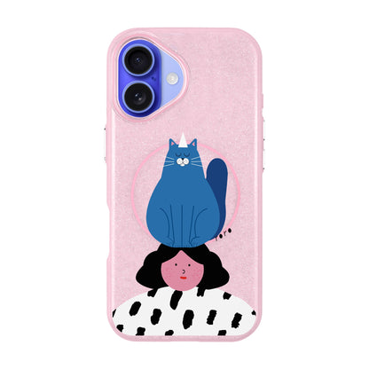 NAUGHTY CAT-iPhone 16 Plus Radiant Kılıf MagSafe Özellikli