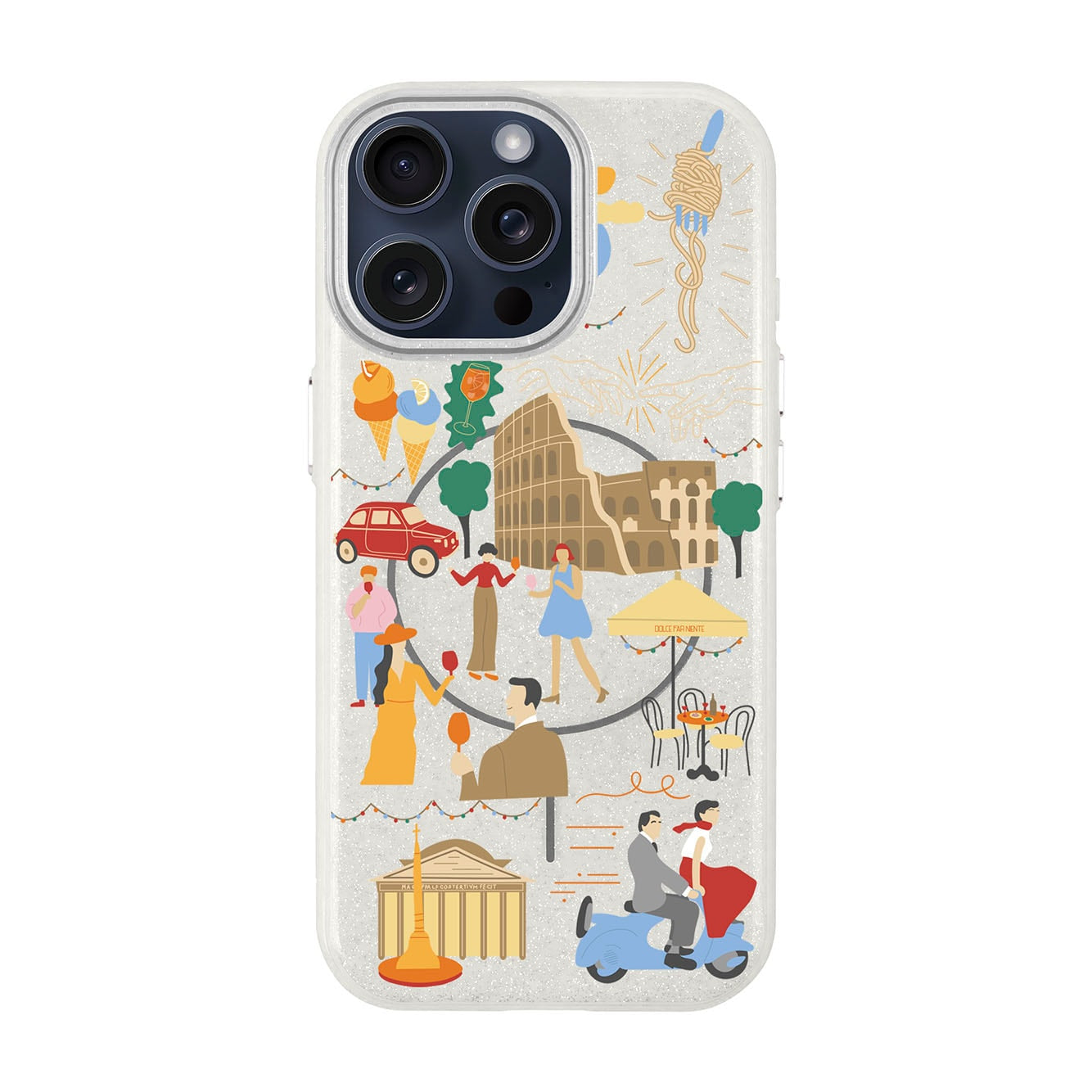 ROMA-iPhone 15 Pro Max Radiant Kılıf MagSafe Özellikli
