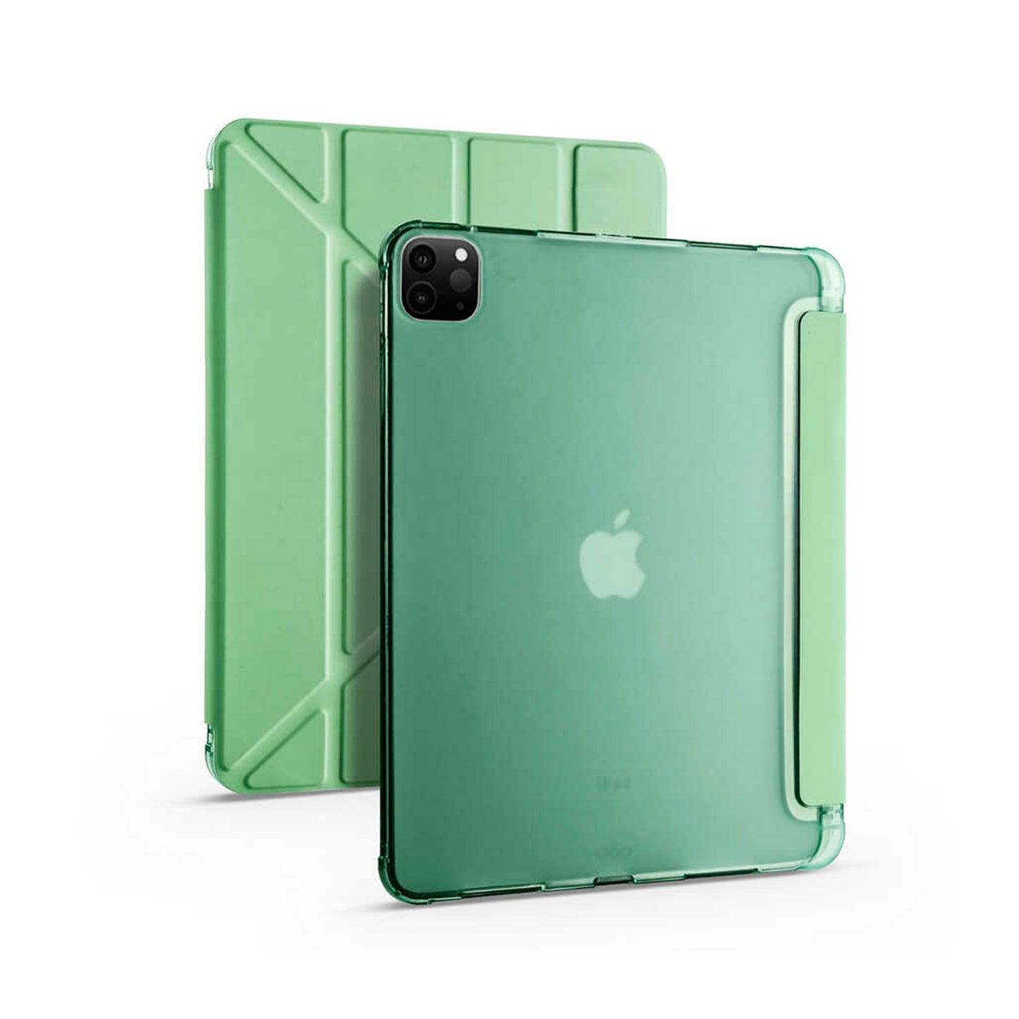 Apple iPad Pro 11 inç 2020 (2.Nesil)-Trigon Folding Kalemlikli Standlı Kılıf