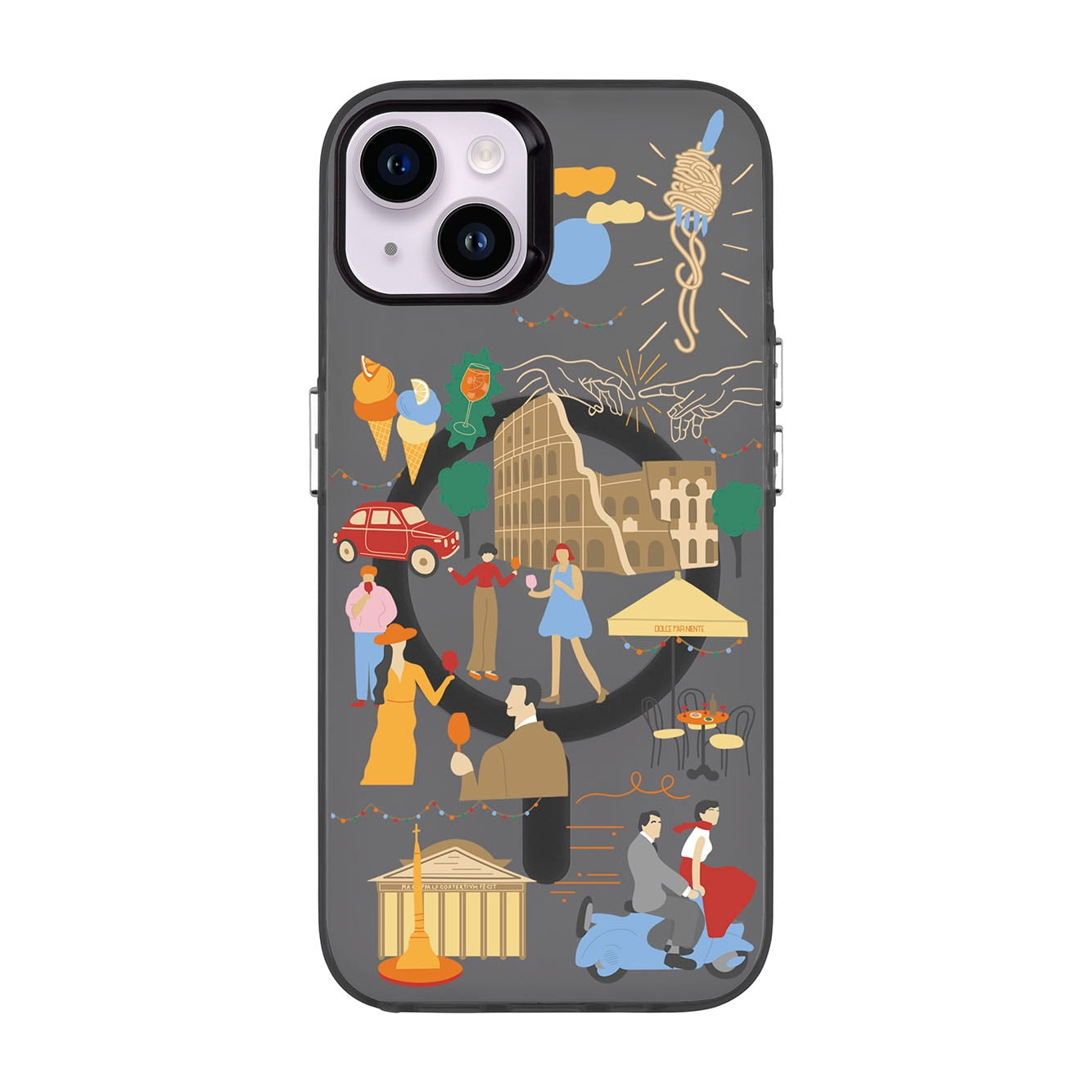 ROMA-iPhone 14 Plus Hold Kılıf MagSafe Özellikli