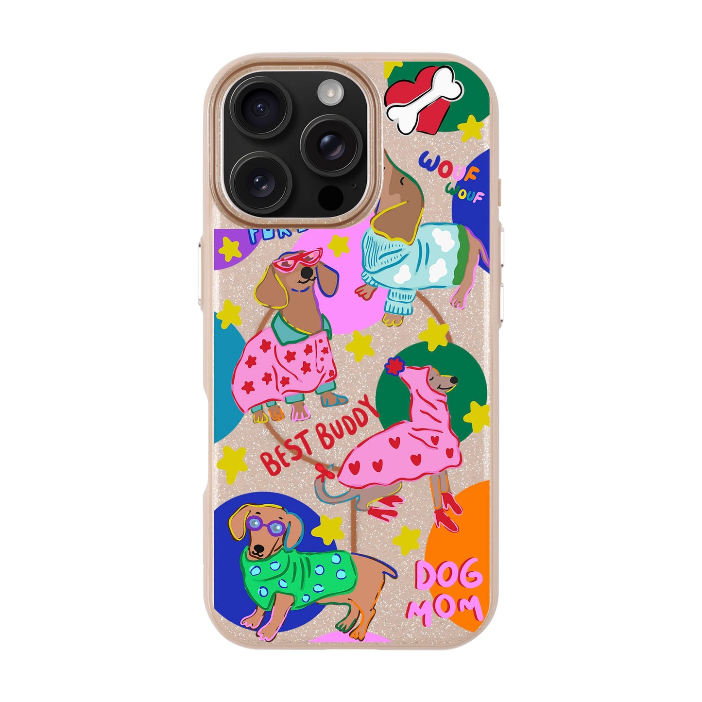 DOG MOM-iPhone 16 Pro Max Radiant Kılıf MagSafe Özellikli
