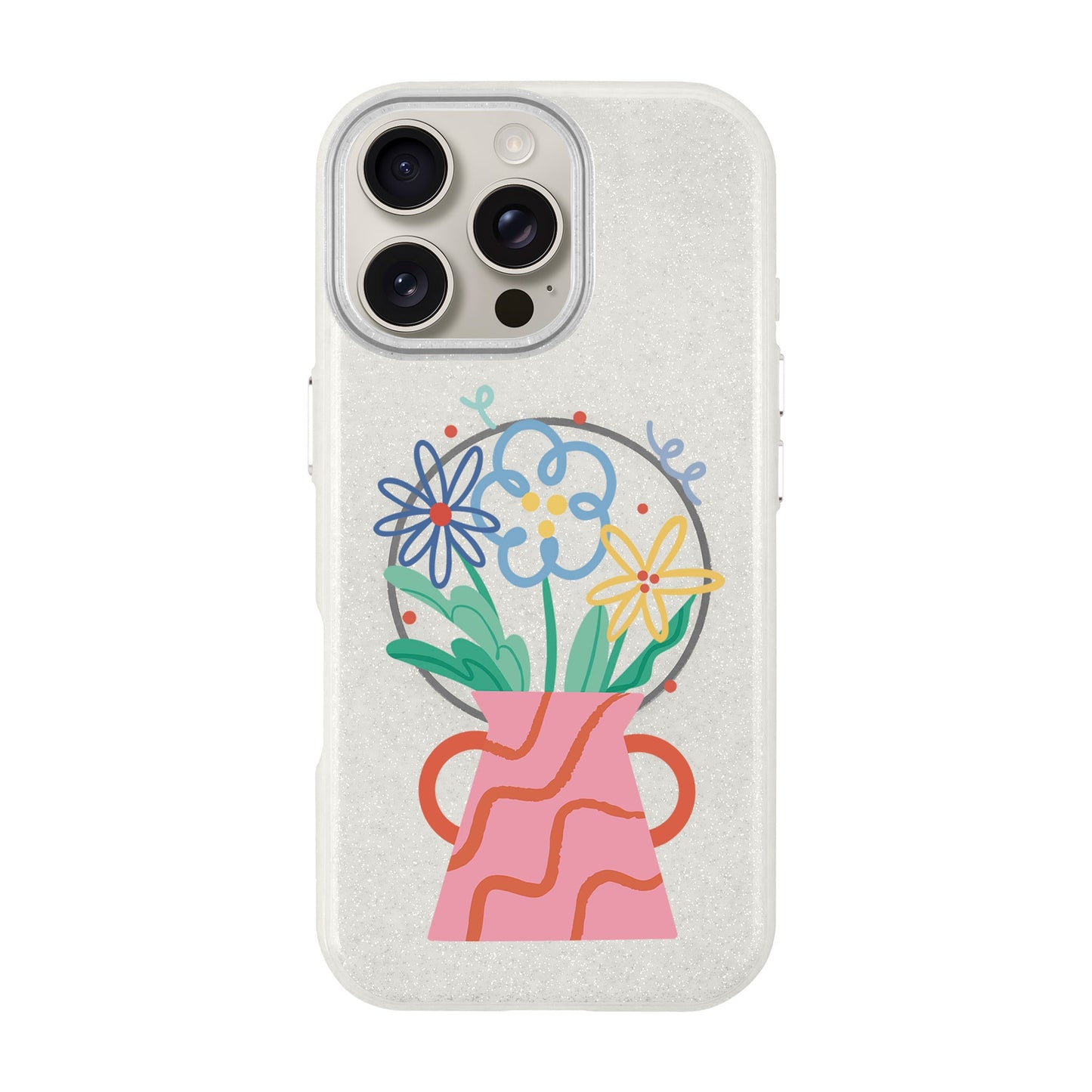 PINK VASE-iPhone 16 Pro Max Radiant Kılıf MagSafe Özellikli