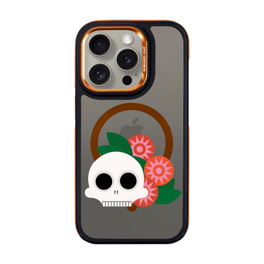 MEMENTO BLOOM-iPhone 15 Pro Dark Kılıf MagSafe Özellikli