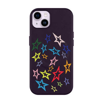 STAR-iPhone 14 Plus Leather Kılıf MagSafe Özellikli
