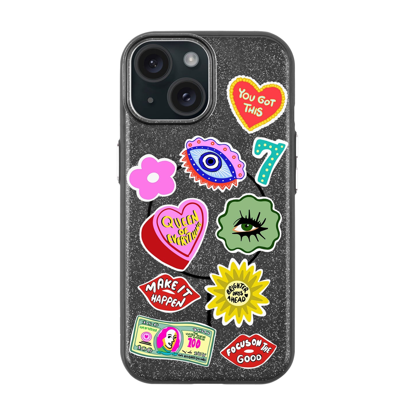 HM STICKERS-Radiant Kılıf MagSafe Özellikli - iPhone 15