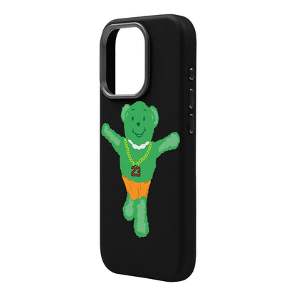 GREEN BEAR-iPhone 15 Pro Max Leather Premium Kılıf MagSafe Özellikli