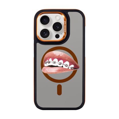 ORTHODONTIST-iPhone 15 Pro Dark Kılıf MagSafe Özellikli