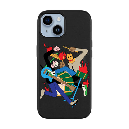 MONSTER MASH-Leather Kılıf MagSafe Özellikli - iPhone 13