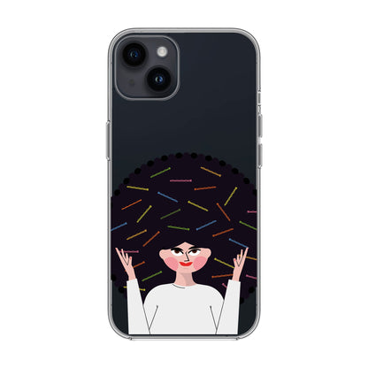 TANGLES OF HAPPINESS-iPhone 14 Plus Solid Kılıf