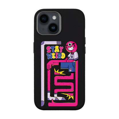OG TOOTHY-iPhone 13 Leather Premium Kılıf MagSafe Özellikli