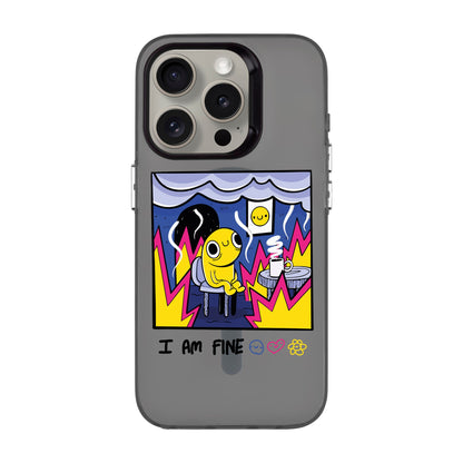I AM FINE-iPhone 15 Pro Hold Kılıf MagSafe Özellikli