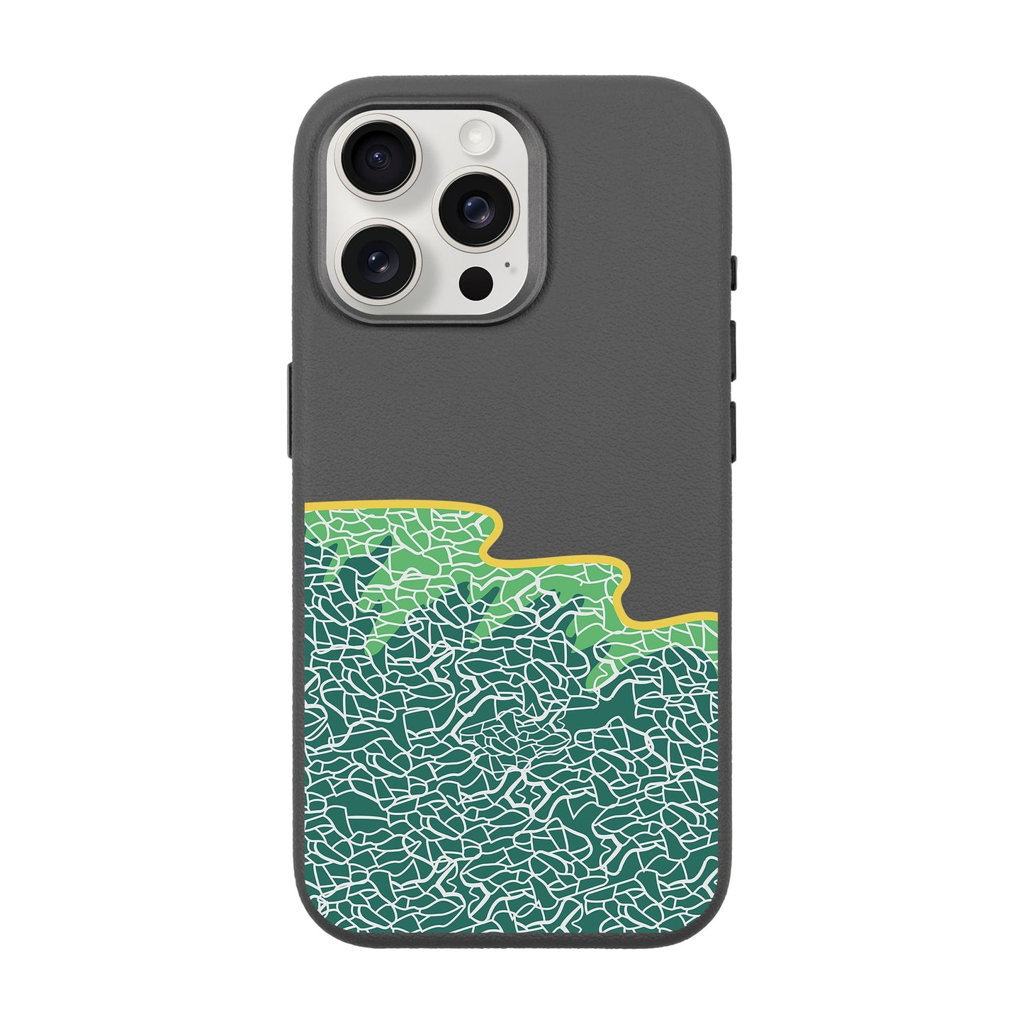 SEA-iPhone 15 Pro Max Leather Premium Kılıf MagSafe Özellikli