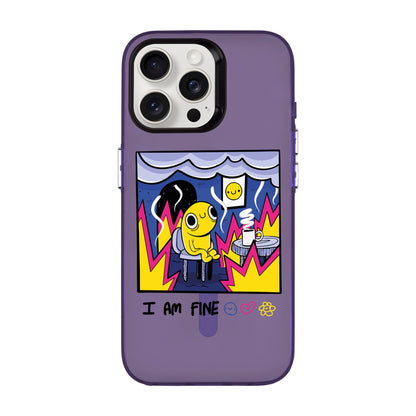 I AM FINE-iPhone 15 Pro Max Hold Kılıf MagSafe Özellikli