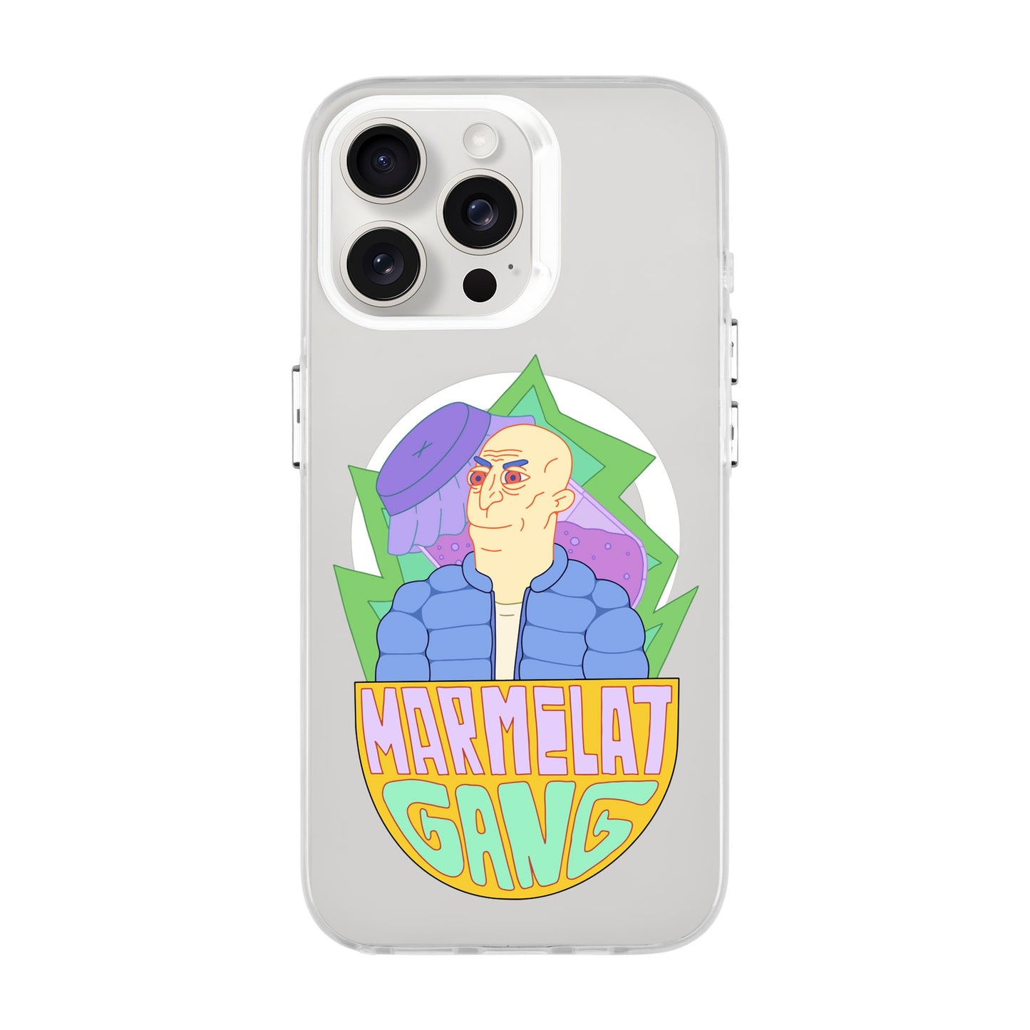 MARMELAT GANG-iPhone 15 Pro Max Hold Kılıf MagSafe Özellikli