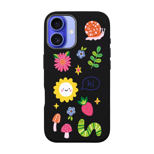 HELLO NATURE-iPhone 16 Leather Premium Kılıf MagSafe Özellikli