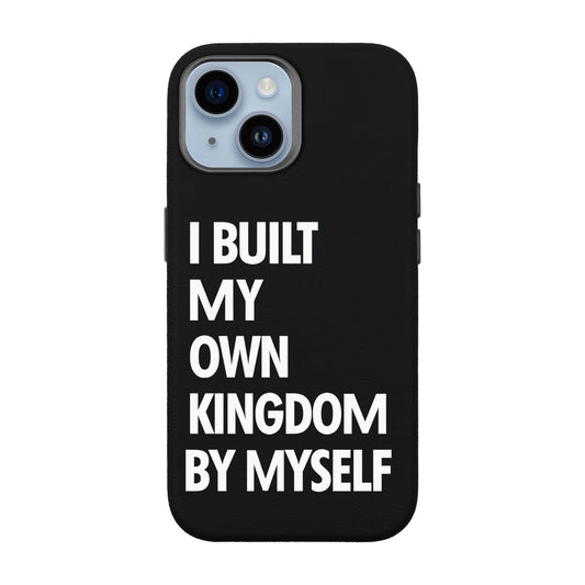 KINGDOM-iPhone 14 Leather Premium Kılıf MagSafe Özellikli