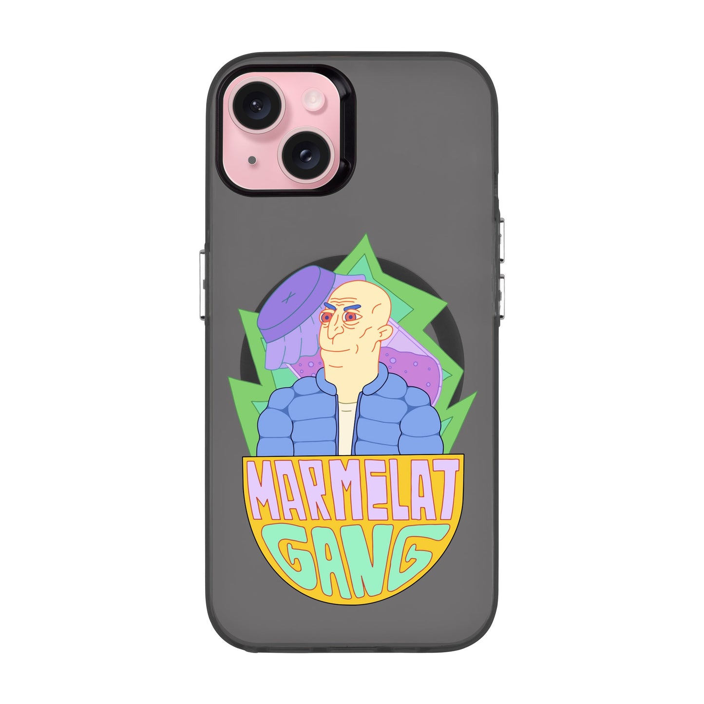 MARMELAT GANG-iPhone 15 Plus Hold Kılıf MagSafe Özellikli