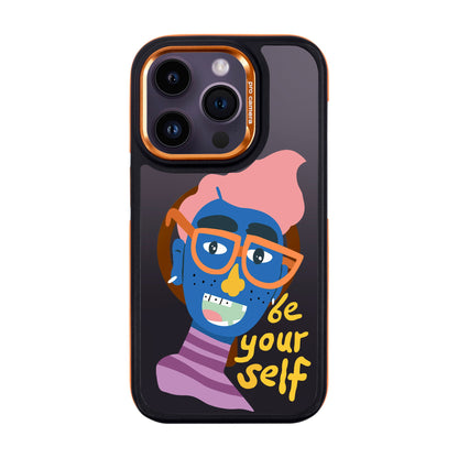 BE YOUR SELF-iPhone 14 Pro Dark Kılıf MagSafe Özellikli