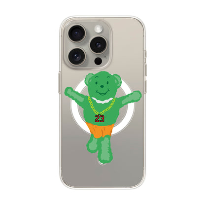 GREEN BEAR-Solid Kılıf MagSafe Özellikli - iPhone 15 Pro