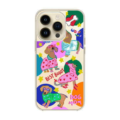 DOG MOM-iPhone 14 Pro Solid Kılıf