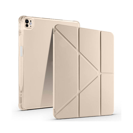 Apple iPad Air 13 inç 2024-Trigon Folding Kalemlikli Standlı Kılıf