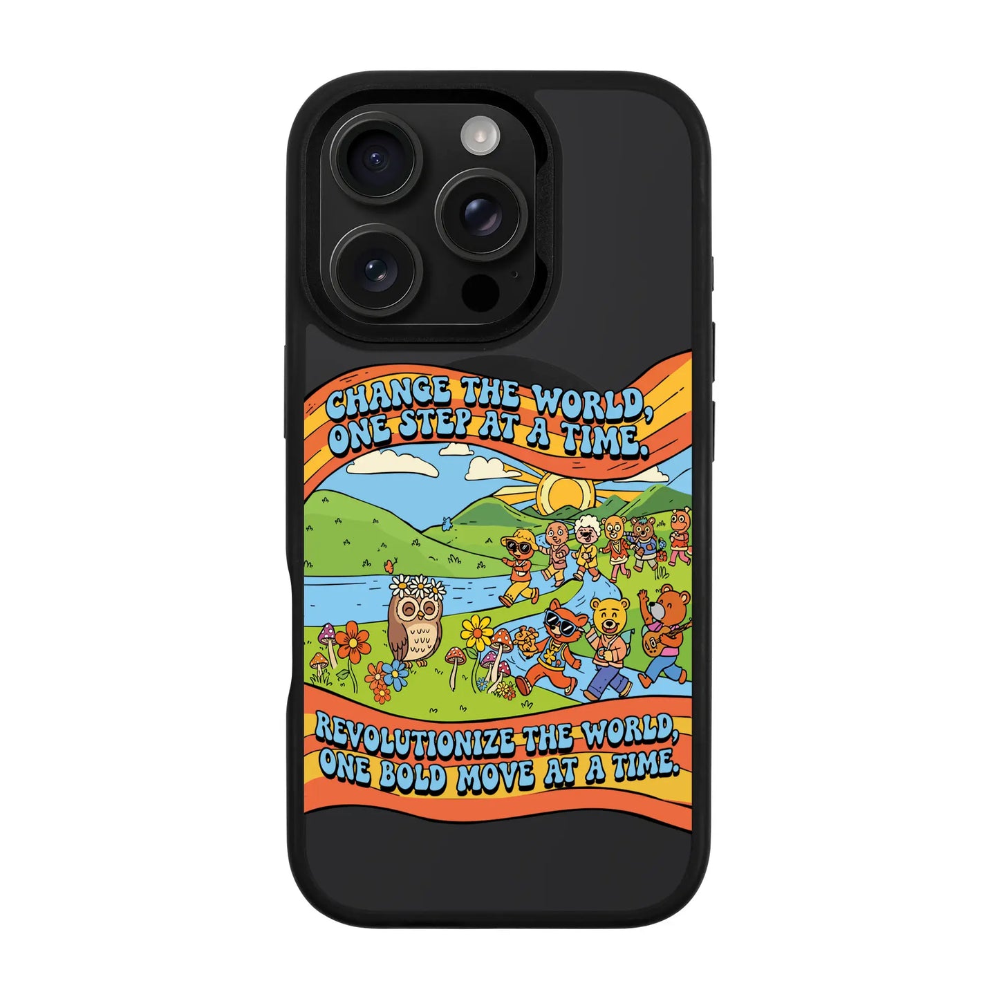 CHANGE THE WORLD-iPhone 16 Pro Rise Kılıf MagSafe Özellikli