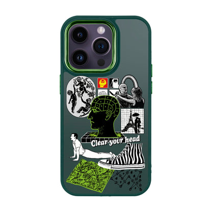 CLEAR YOUR HEAD-iPhone 14 Pro Proof Kılıf