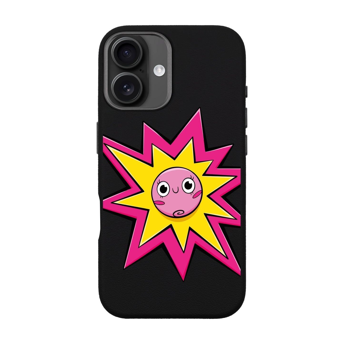 POP PRINCESSES-iPhone 16 Leather Premium Kılıf MagSafe Özellikli