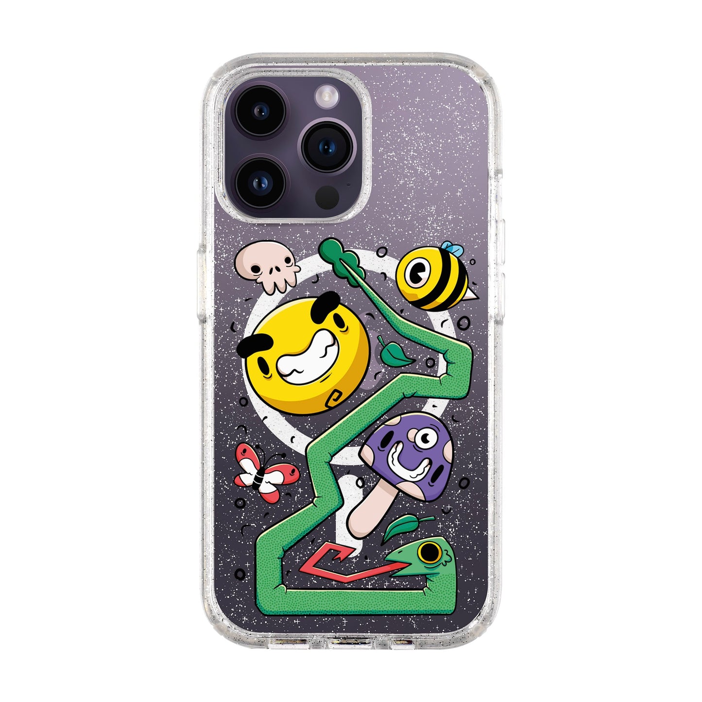 NADUR-iPhone 14 Pro Max Shiny Kılıf MagSafe Özellikli