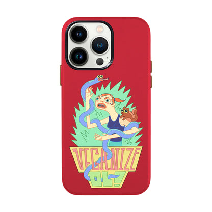 VEGANİZE-iPhone 13 Pro Max Leather Kılıf