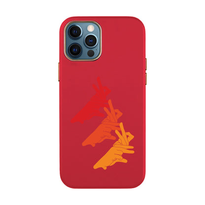 BUNNY MARCH-iPhone 11 Pro Max Leather Kılıf