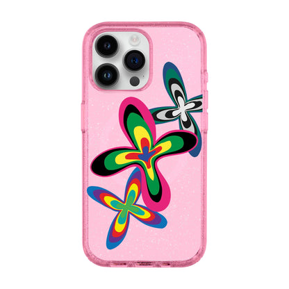 COLOR FLOWER-iPhone 14 Pro Max Shiny Kılıf MagSafe Özellikli