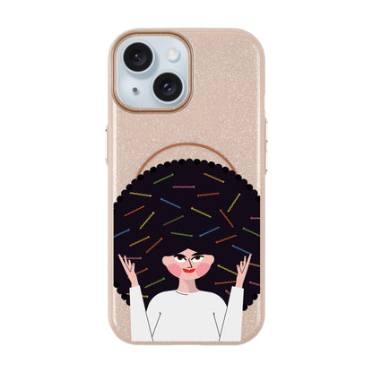 TANGLES OF HAPPINESS-Radiant Kılıf MagSafe Özellikli - iPhone 13