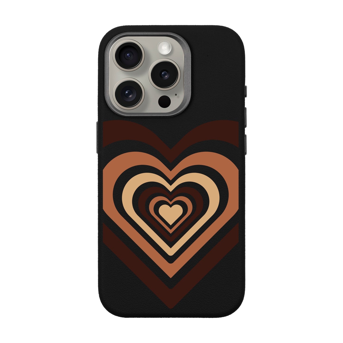 HEART-iPhone 15 Pro Leather Premium Kılıf MagSafe Özellikli