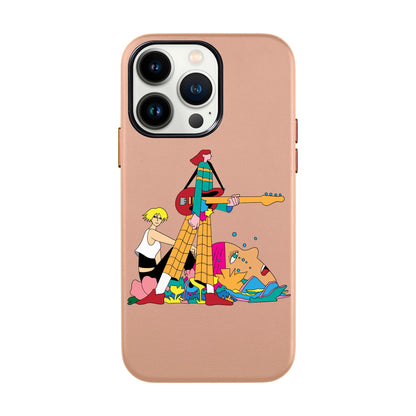 HER BAND-iPhone 13 Pro Leather Kılıf