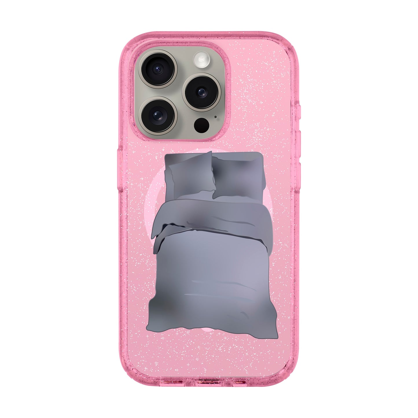 MATTRESS-Shiny Kılıf MagSafe Özellikli - iPhone 15 Pro