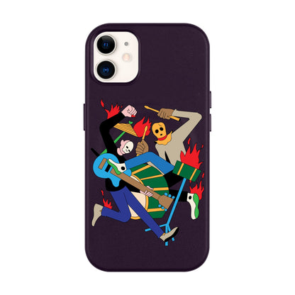 MONSTER MASH-Leather Kılıf MagSafe Özellikli - iPhone 11