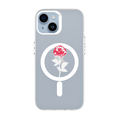 NATUREL ROSE-iPhone 14 Hold Kılıf MagSafe Özellikli