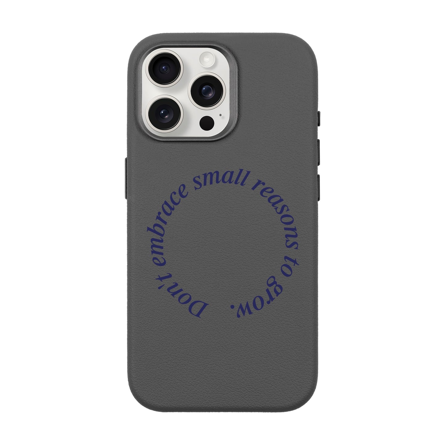 GROW-iPhone 15 Pro Max Leather Premium Kılıf MagSafe Özellikli